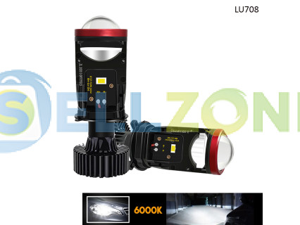 Λαμπτήρες LED διπλής λειτουργίας H4 Y7D – για μεσαία και μεγάλη σκάλα, 6000K – LU708